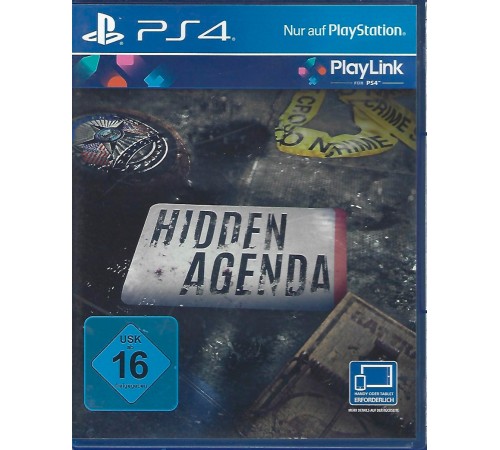 Hidden Agenda PlayStation 4