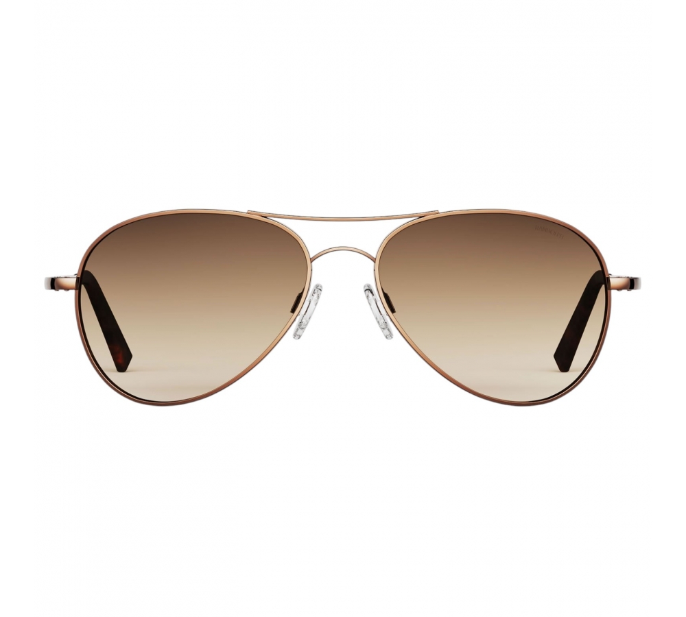 Randolph Amelia - 22k Chocolate Gold | Cape Sand (Polarized)