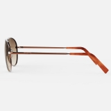 Randolph Amelia - 22k Chocolate Gold | Cape Sand (Polarized)