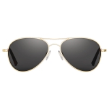 Randolph Amelia - 23k Gold | American Gray (Polarized)