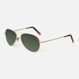 Randolph Amelia - 23k Satin Gold | Evergreen (Polarized)