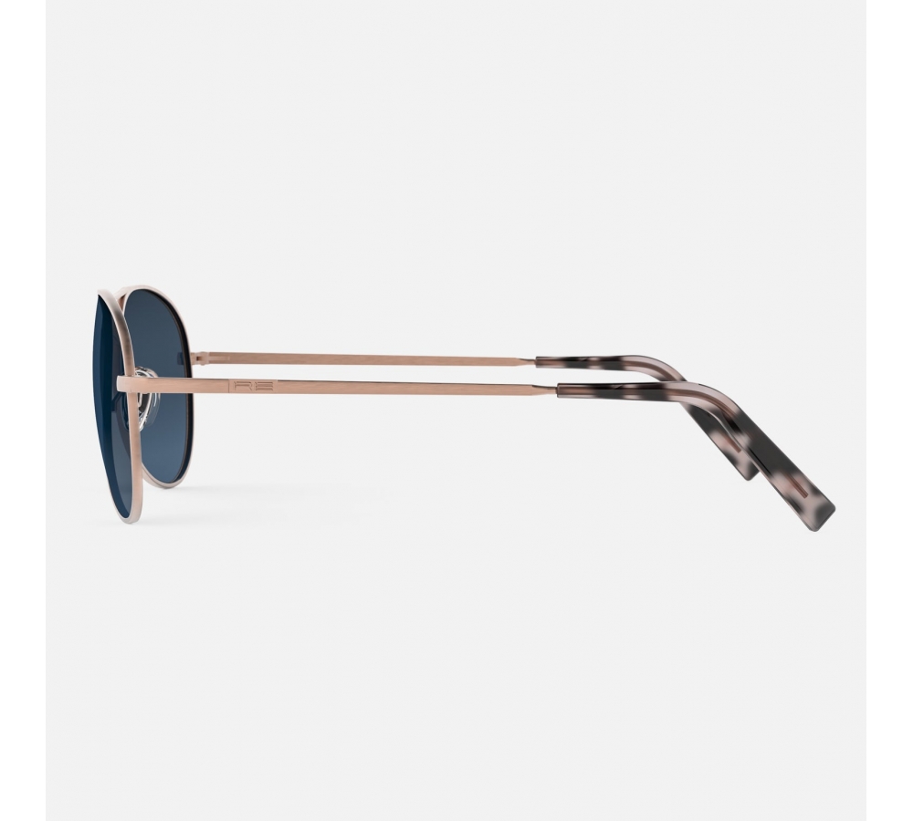 Randolph Amelia - 22k Satin Rose Gold | Slate (Polarized)