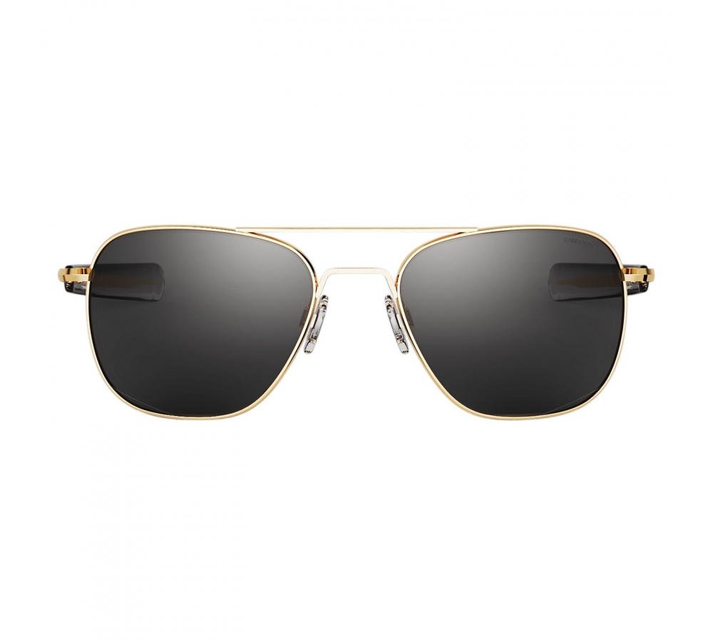 Randolph Aviator - 23k Gold | American Gray