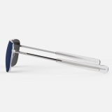 Aviator - Matte Chrome | Atlantic Blue