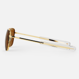 Randolph Aviator - 23k Gold | American Tan