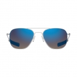 Randolph Aviator - Matte Chrome | Northern Lights (Polarized)