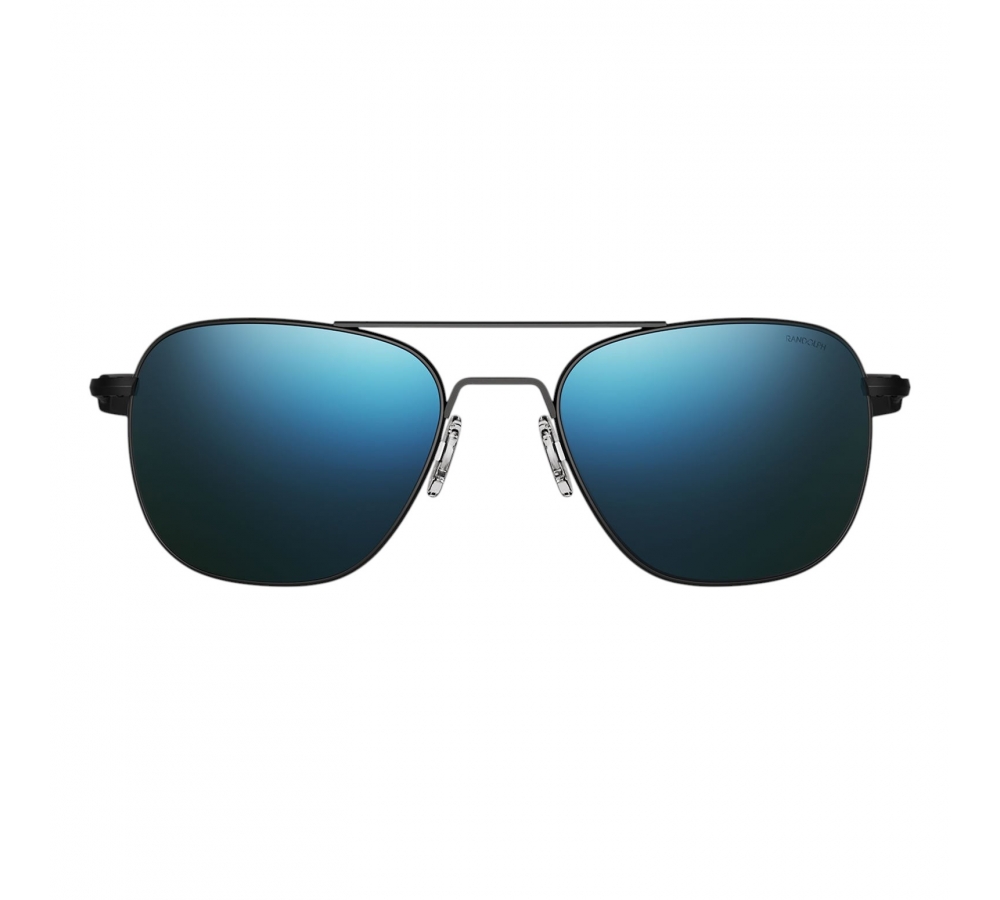 Очки Randolph Aviator - Matte Black | Cobalt (Polarized)