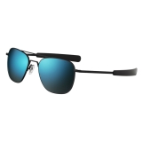 Очки Randolph Aviator - Matte Black | Cobalt (Polarized)