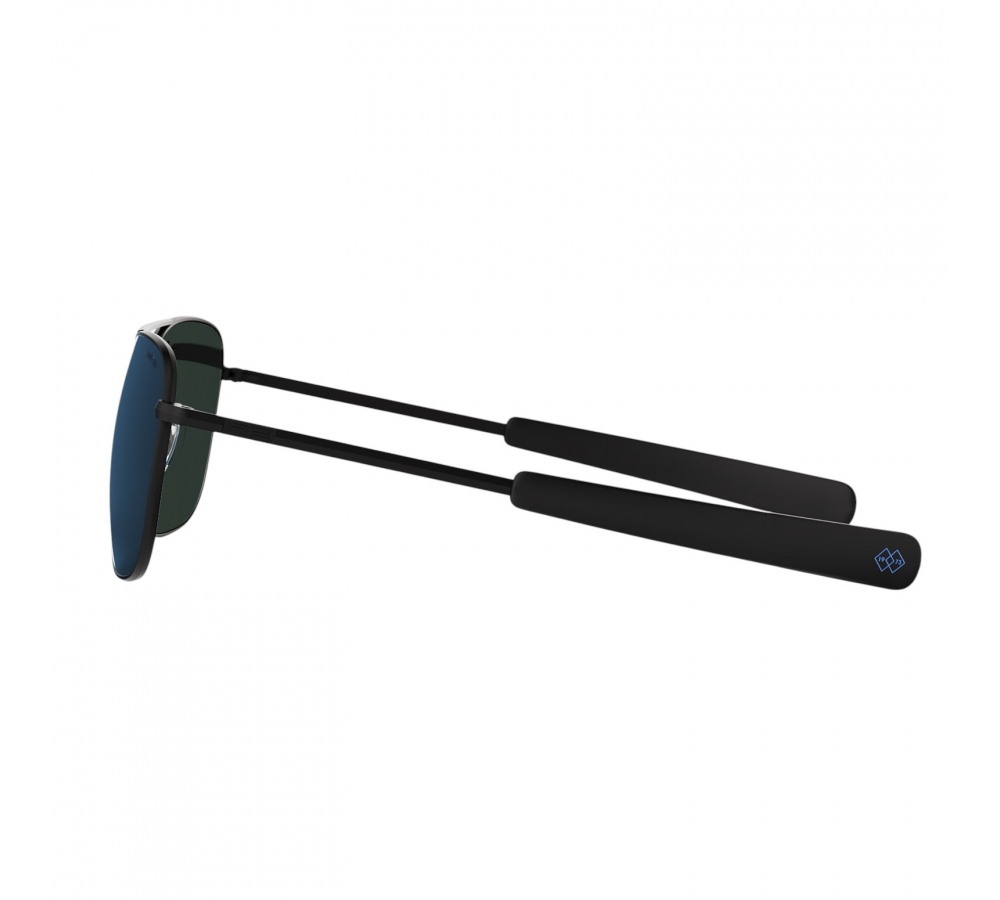 Очки Randolph Aviator - Matte Black | Cobalt (Polarized)