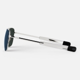 Randolph Aviator - 23k White Gold | Cobalt (Polarized)