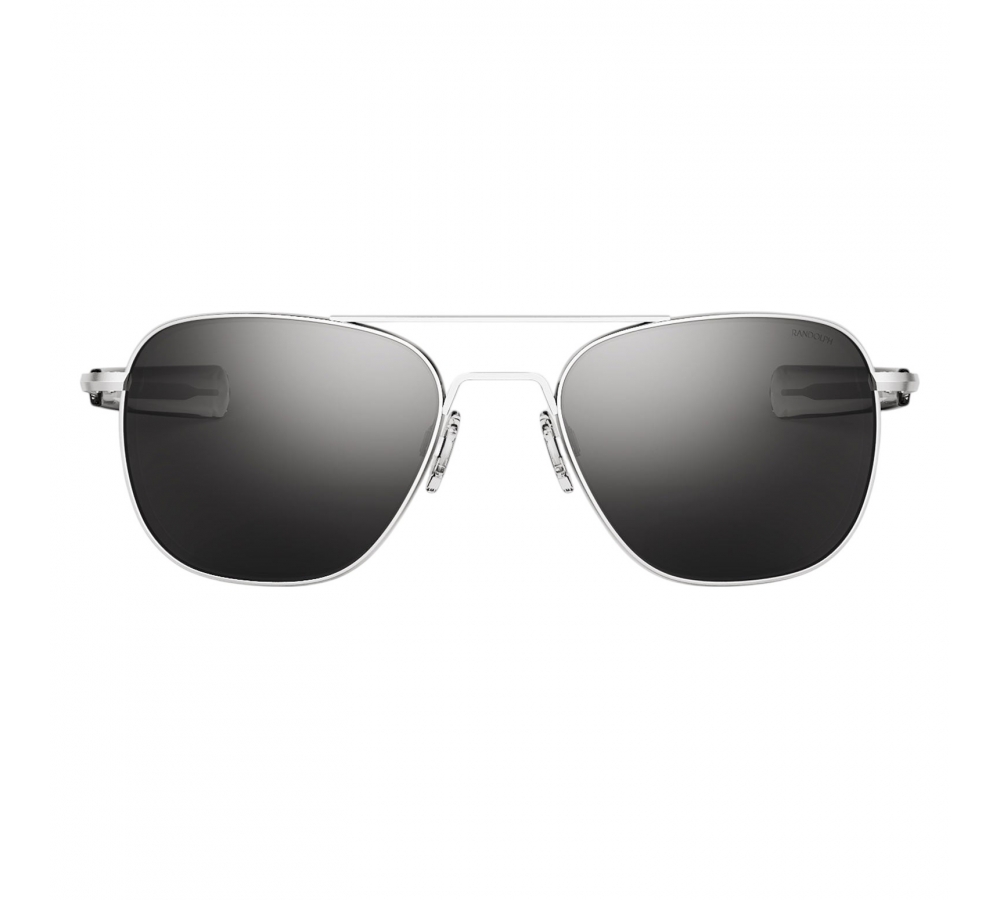 Randolph Aviator - Military Special Edition - Matte Chrome (Polarized)