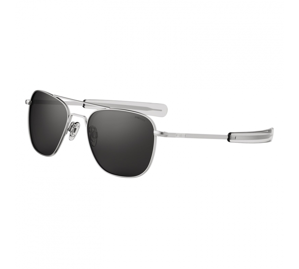 Randolph Aviator - Military Special Edition - Matte Chrome (Polarized)