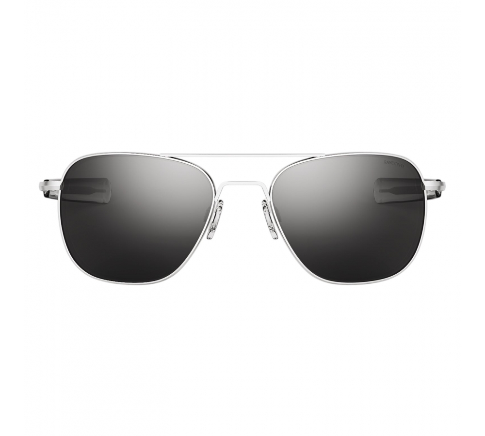 Randolph Aviator - Military Special Edition - Matte Chrome (Polarized)