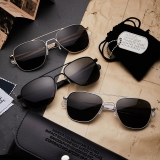 Randolph Aviator - Military Special Edition - Matte Chrome (Polarized)