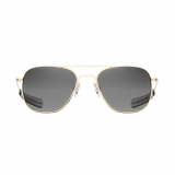 Randolph Aviator - 23k Gold | Coastal Gray