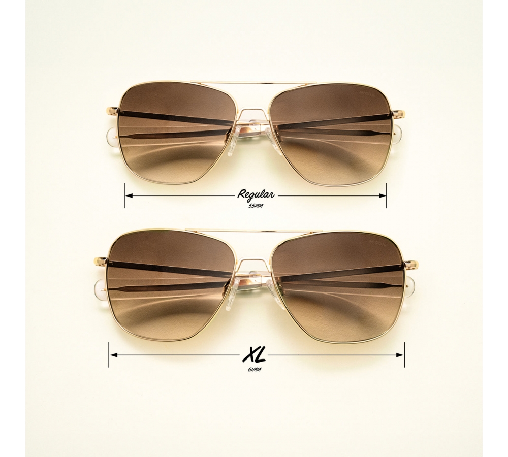 Randolph Aviator - 23k Gold | Cape Sand
