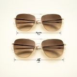 Randolph Aviator - 23k Gold | Cape Sand