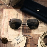 Randolph Class A Aviator - Desert Sand | American Gray