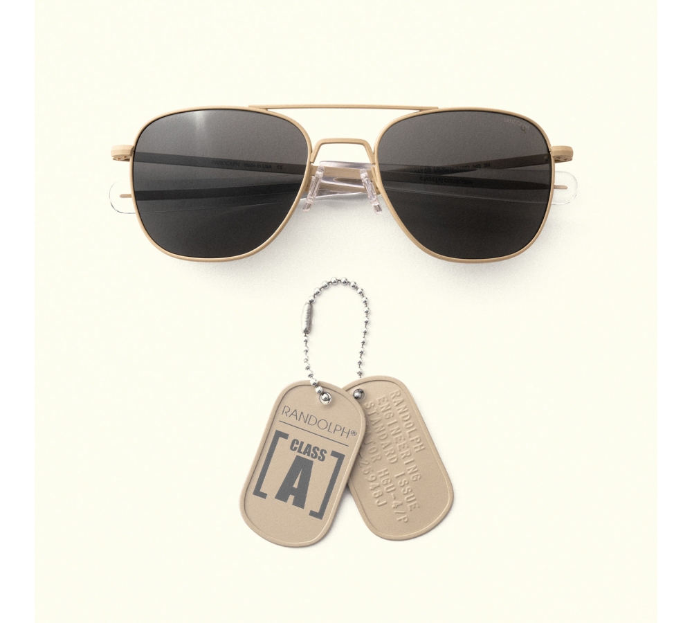 Randolph Class A Aviator - Desert Sand | American Gray