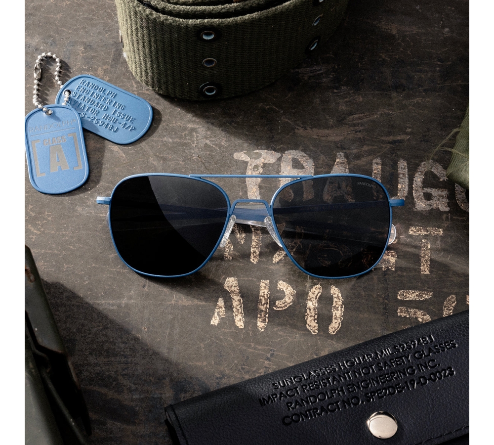Randolph Class A Aviator - Patriot Blue | American Gray (Polarized)