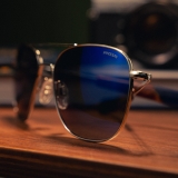Randolph Aviator - Gunmetal | Atlantic Blue