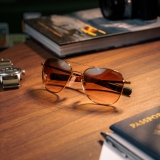 Randolph Aviator - 22k Chocolate Gold | Cape Sand