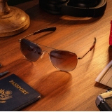 Randolph Aviator - 22k Chocolate Gold | Cape Sand