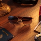 Randolph Aviator - 22k Chocolate Gold | Cape Sand