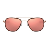 Randolph Aviator Fusion - 22k Rose Gold | Rose Tortoise Inlay | Rose Gold (Polarized)
