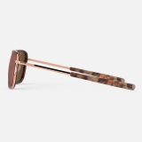Randolph Aviator Fusion - 22k Rose Gold | Rose Tortoise Inlay | Rose Gold (Polarized)