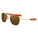 Randolph Aviator II - 23k Gold | American Tan (Polarized)