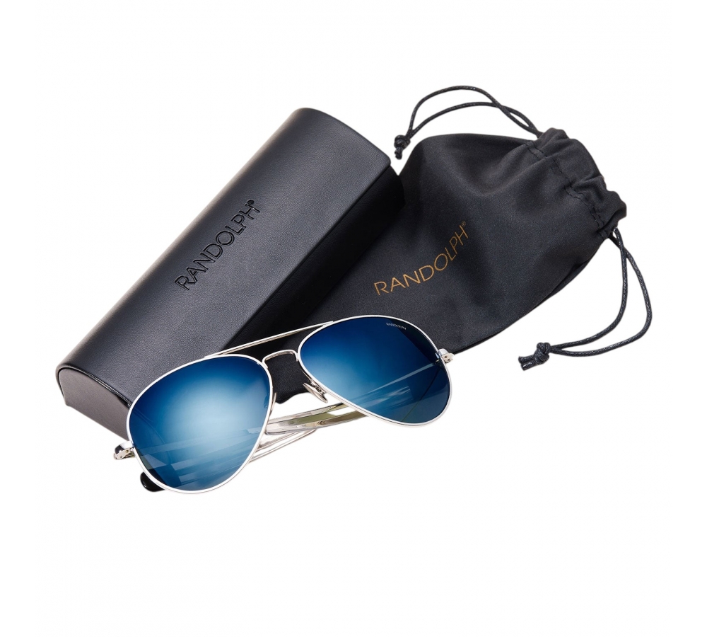 Randolph Concorde - 23k White Gold | Cobalt (Polarized)