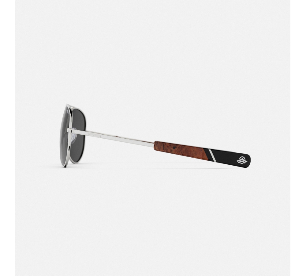 Randolph Concorde - 23k White Gold | American Gray (Polarized)