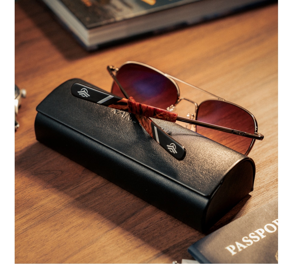 Randolph Concorde - 22k Chocolate Gold | Cape Sand (Polarized)