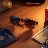 Randolph Concorde - 22k Chocolate Gold | Cape Sand (Polarized)
