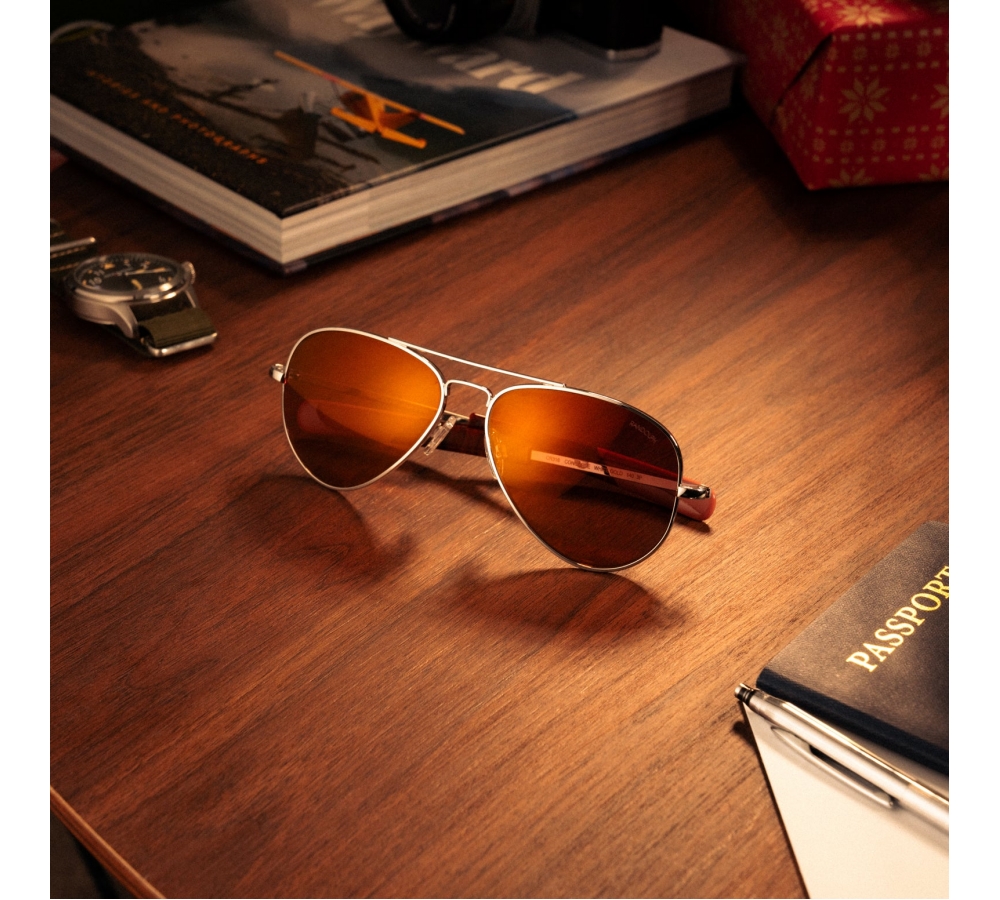 Randolph Concorde - 23k White Gold | Sunset Rose (Semi-Polarized)