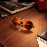 Randolph Concorde - 23k White Gold | Sunset Rose (Semi-Polarized)