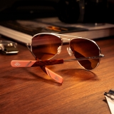Randolph Concorde - 23k White Gold | Sunset Rose (Semi-Polarized)