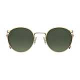 Randolph P3 - 23k Satin Gold | Evergreen (Polarized)