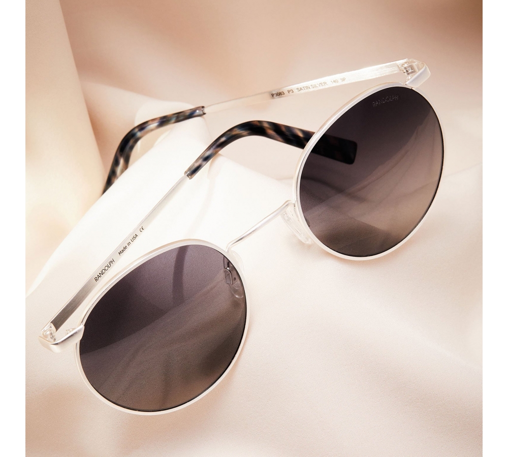Randolph P3 - Satin Silver | Coastal Gray (Polarized)