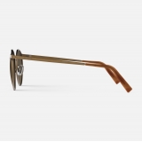 Randolph P3 - 22k Satin Chocolate Gold | Cape Sand (Polarized)