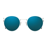 Randolph P3 - 23k White Gold | Cobalt (Polarized)