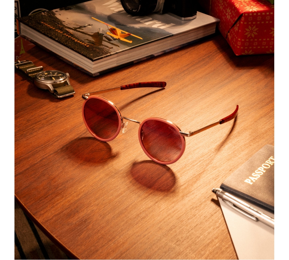 Randolph P3 Fusion - 23k White Gold | Take Off Inlay | Sunset Rose
