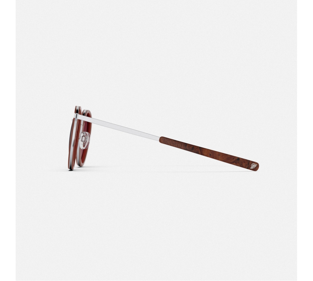 Randolph P3 Fusion - 23k White Gold | Take Off Inlay | Sunset Rose