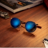 Randolph P3 Fusion | Gunmetal | Nautical Blue Inlay | Atlantic Blue (Polarized)