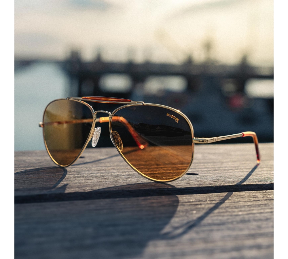 Randolph Sportsman - 23k Gold | American Tan (Polarized)