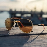 Randolph Sportsman - 23k Gold | American Tan (Polarized)
