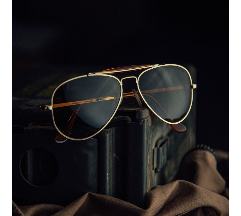 Randolph Sportsman - 23k Gold | American Tan (Polarized)