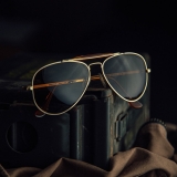 Randolph Sportsman - 23k Gold | American Tan (Polarized)