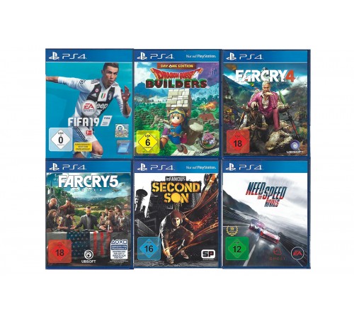 PlayStation 4 Spielesammlung (6 stück) nr.62